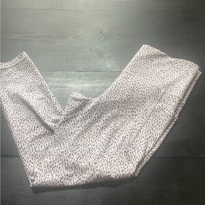 Athleta Gray Animal Print Leggings